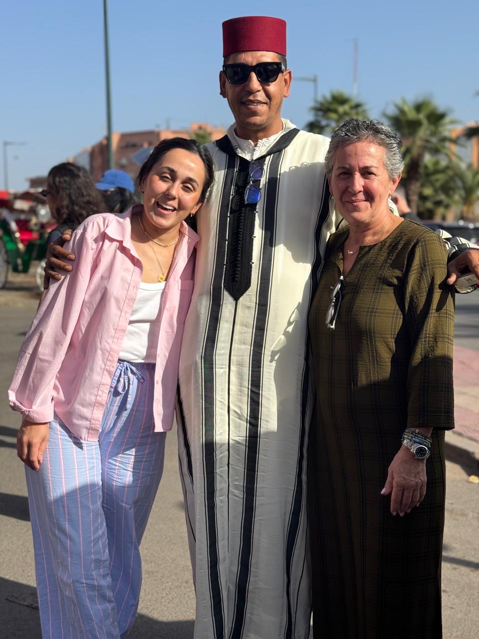 A Taxi Cab Morocco host with guests