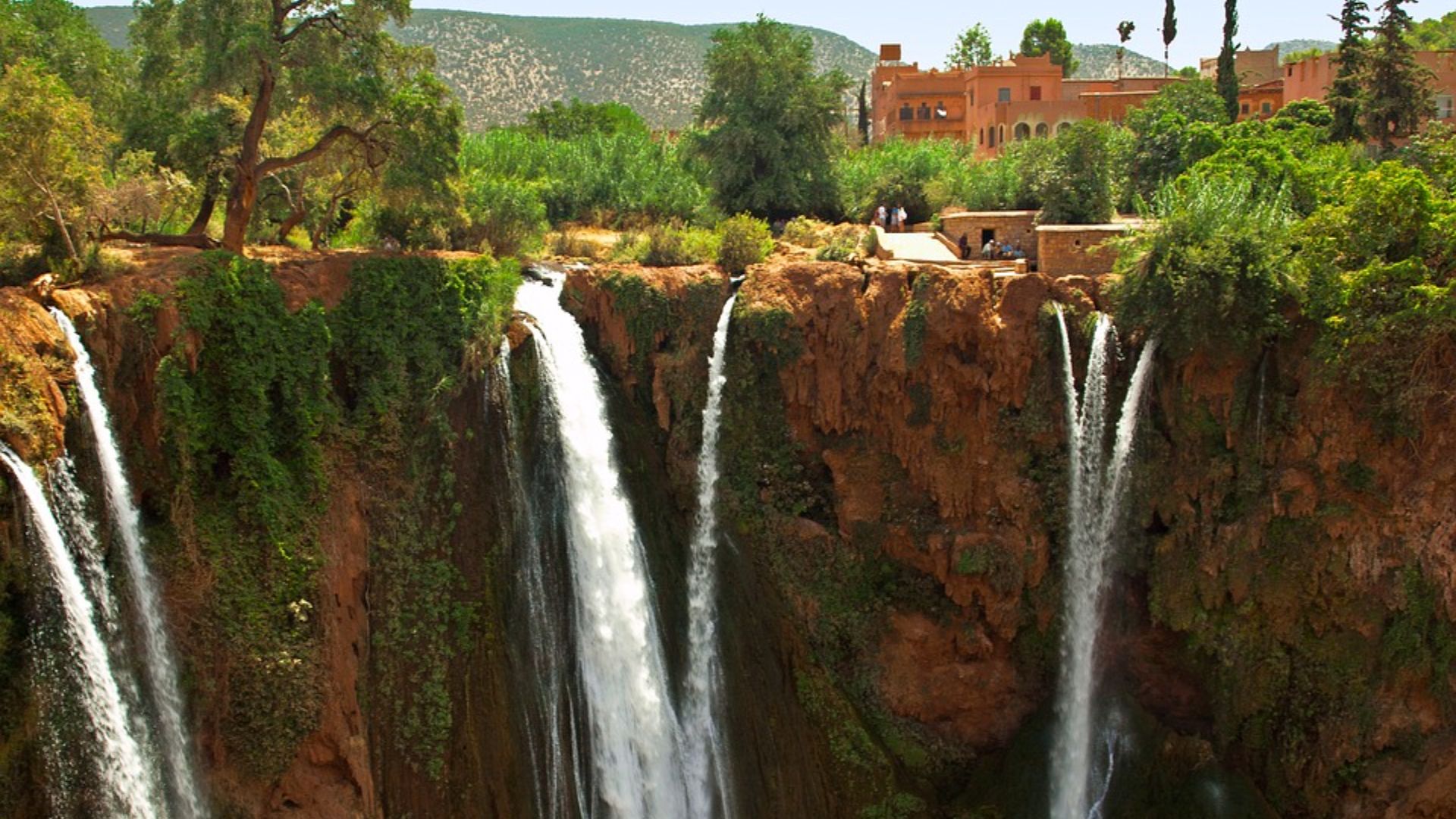 The Ouzoud waterfalls