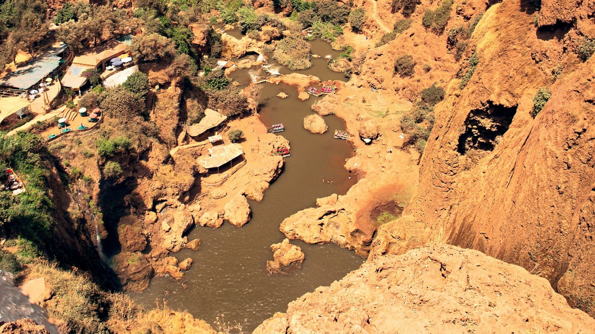 The Ouzoud waterfalls